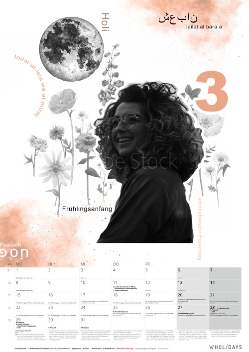 Der wholidays-Kalender 2021 – Entwürfe – #03_08