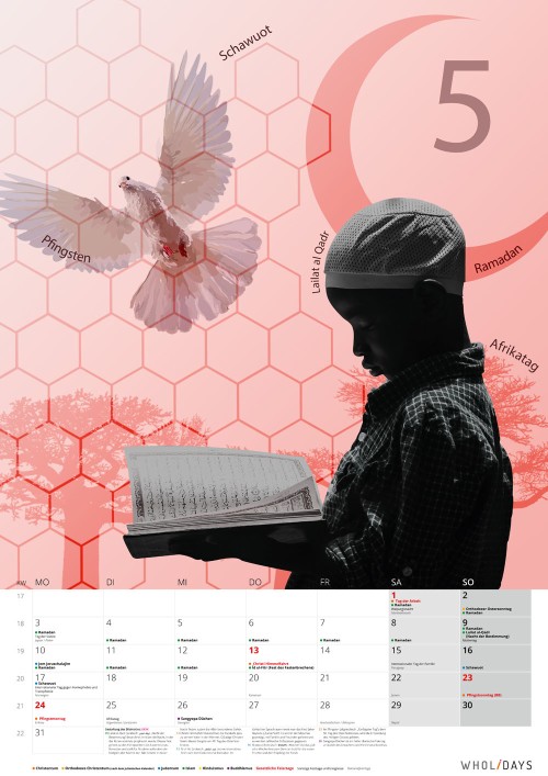 Der wholidays-Kalender 2021 – Entwürfe – #05_05